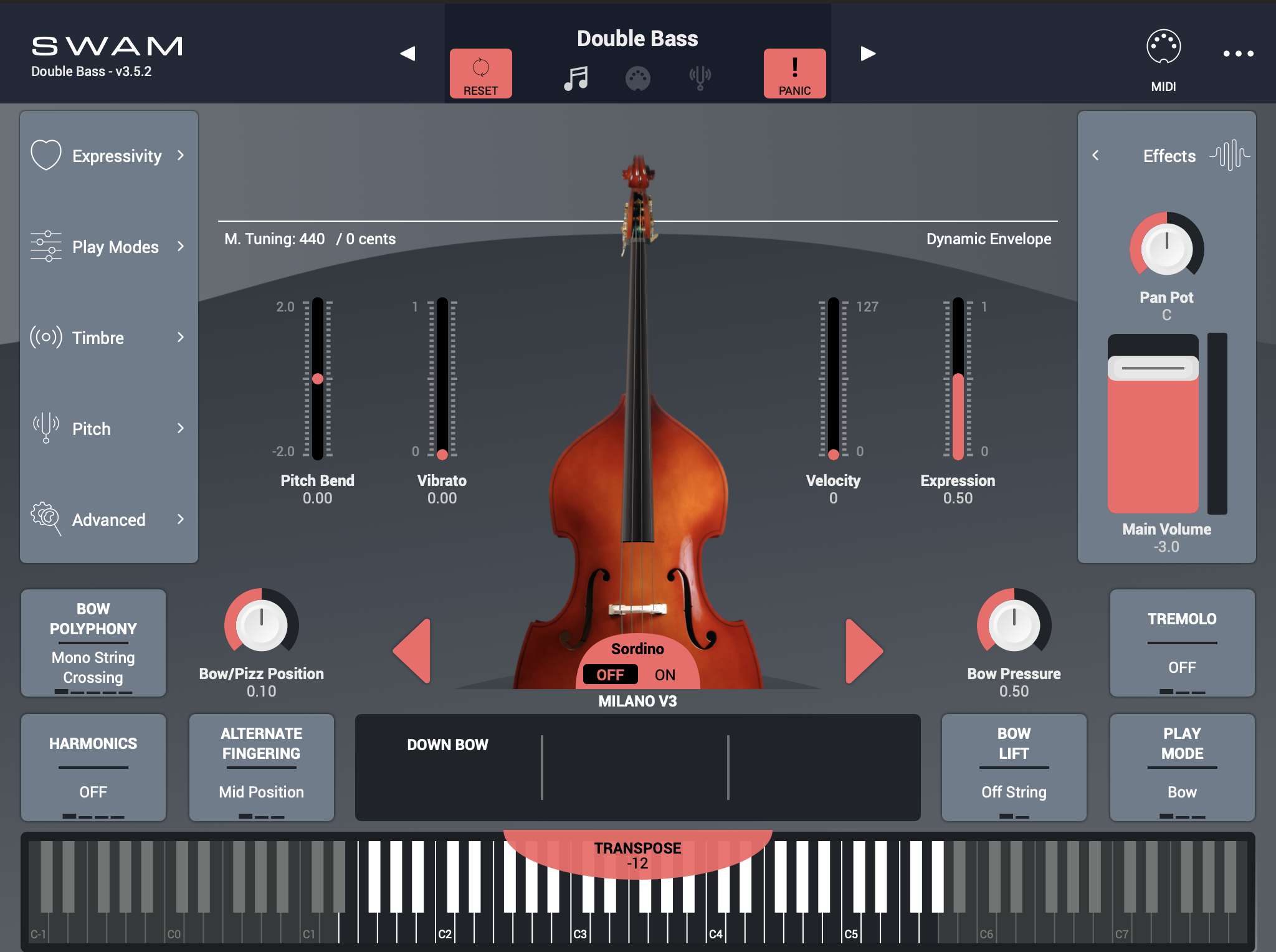 SWAM Double Bass