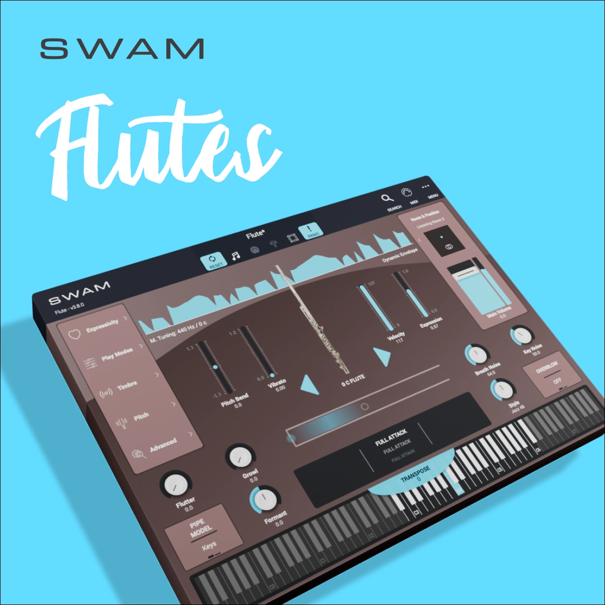 SWAM Flutes