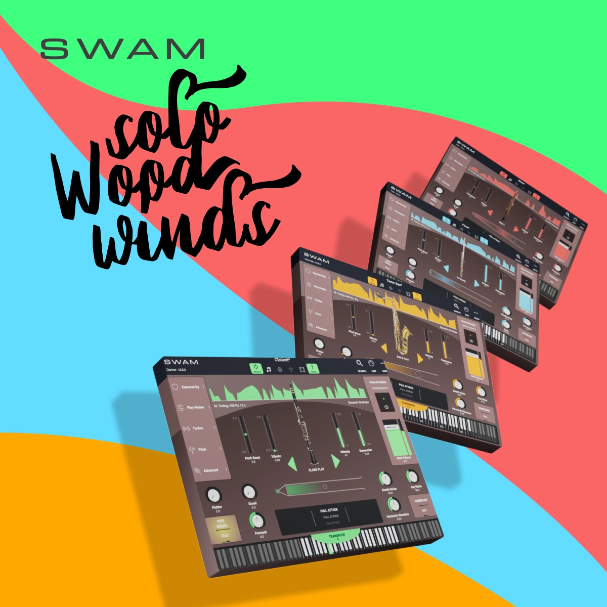 SWAM Solo Woodwinds Bundle