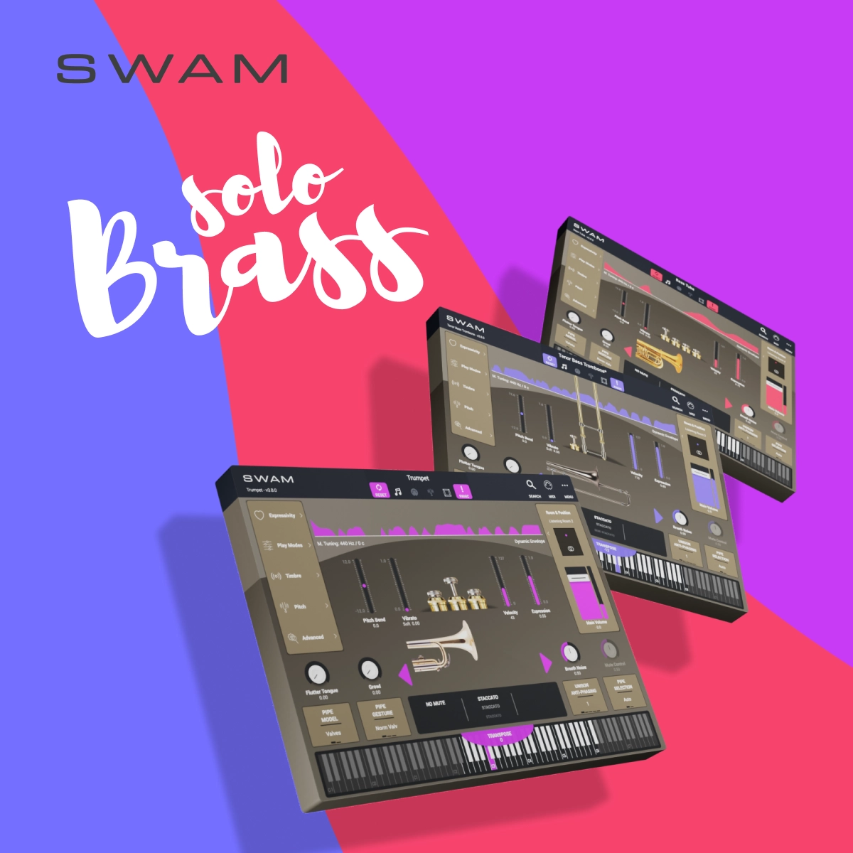 SWAM Solo Brass bundle