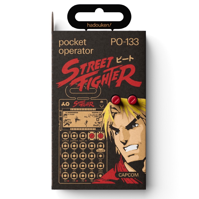 PO-133 Street Fighter ポケットサイズのシンセサイザー / ドラムマシン
