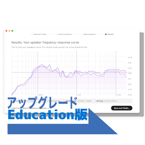 Upgrade from Sonarworks Reference 4 Studio edition education license to SoundID Reference for Speakers & Headphones education license Educationライセンス版 ダウンロード販売