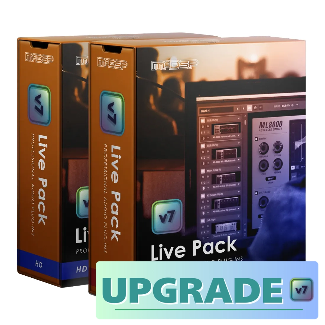 Live Pack II v6 to Live Pack II HD v7