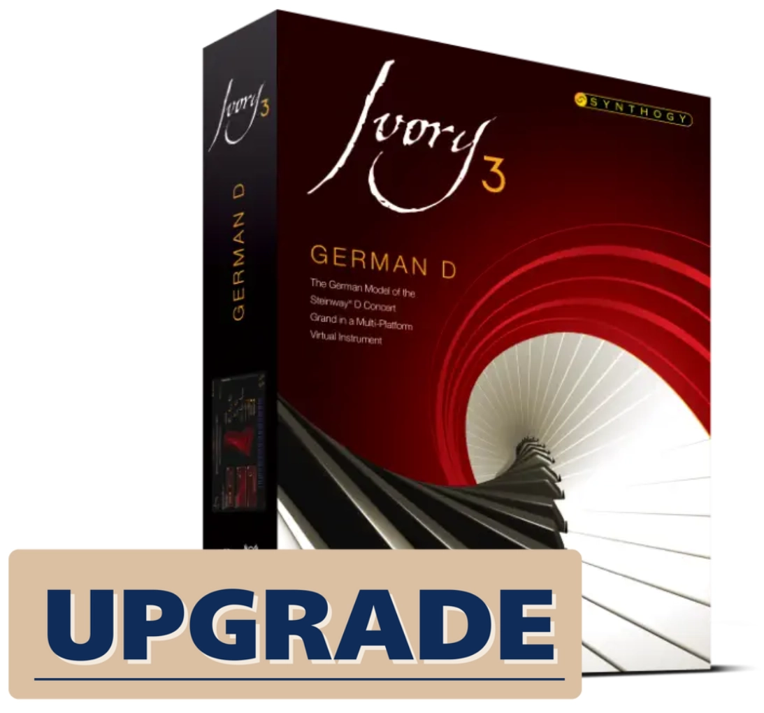 Ivory 3 German D Upgrade from Ivory 2 Grand Pianos (Download)