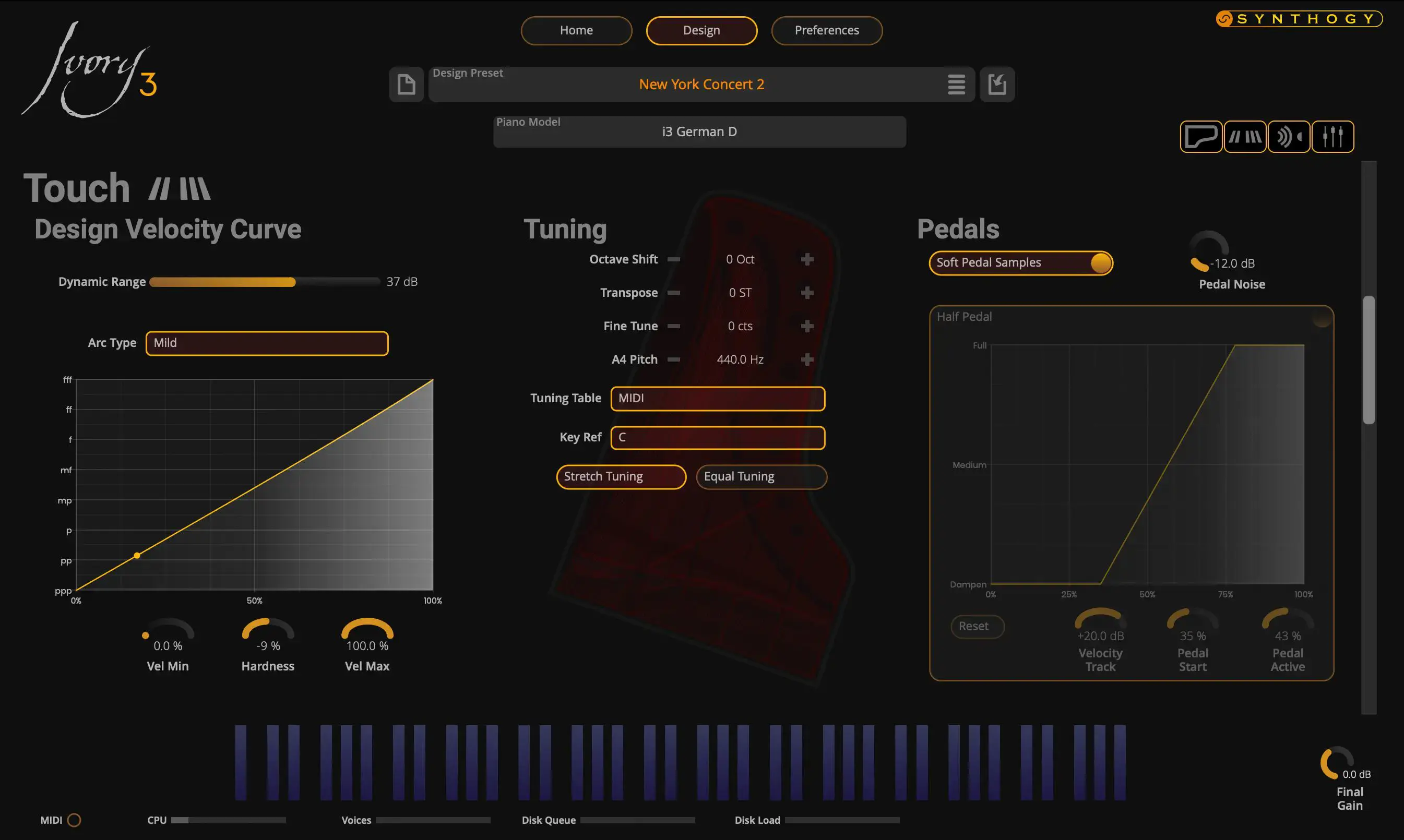 Synthogy Ivory 3 German D Upgrade from Ivory 2 Grand Pianos (Download) |  MIオンラインストア