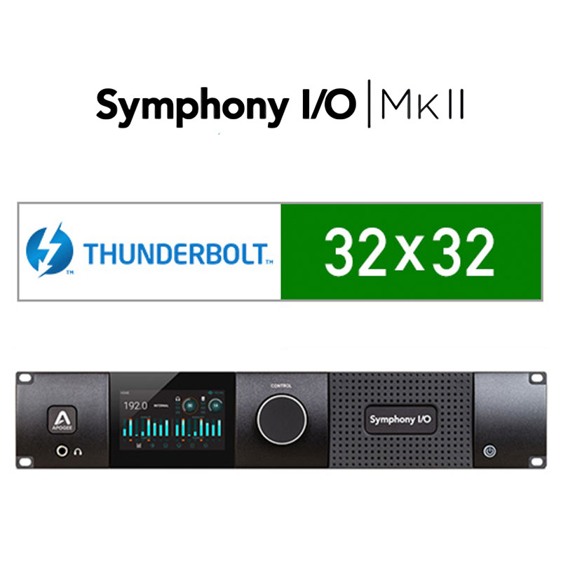 Symphony I/O MKII Thunderbolt Chassis with 16 Analog In + 16 Analog Out+16 Analog In + 16 Analog Out  (Both slots populated)