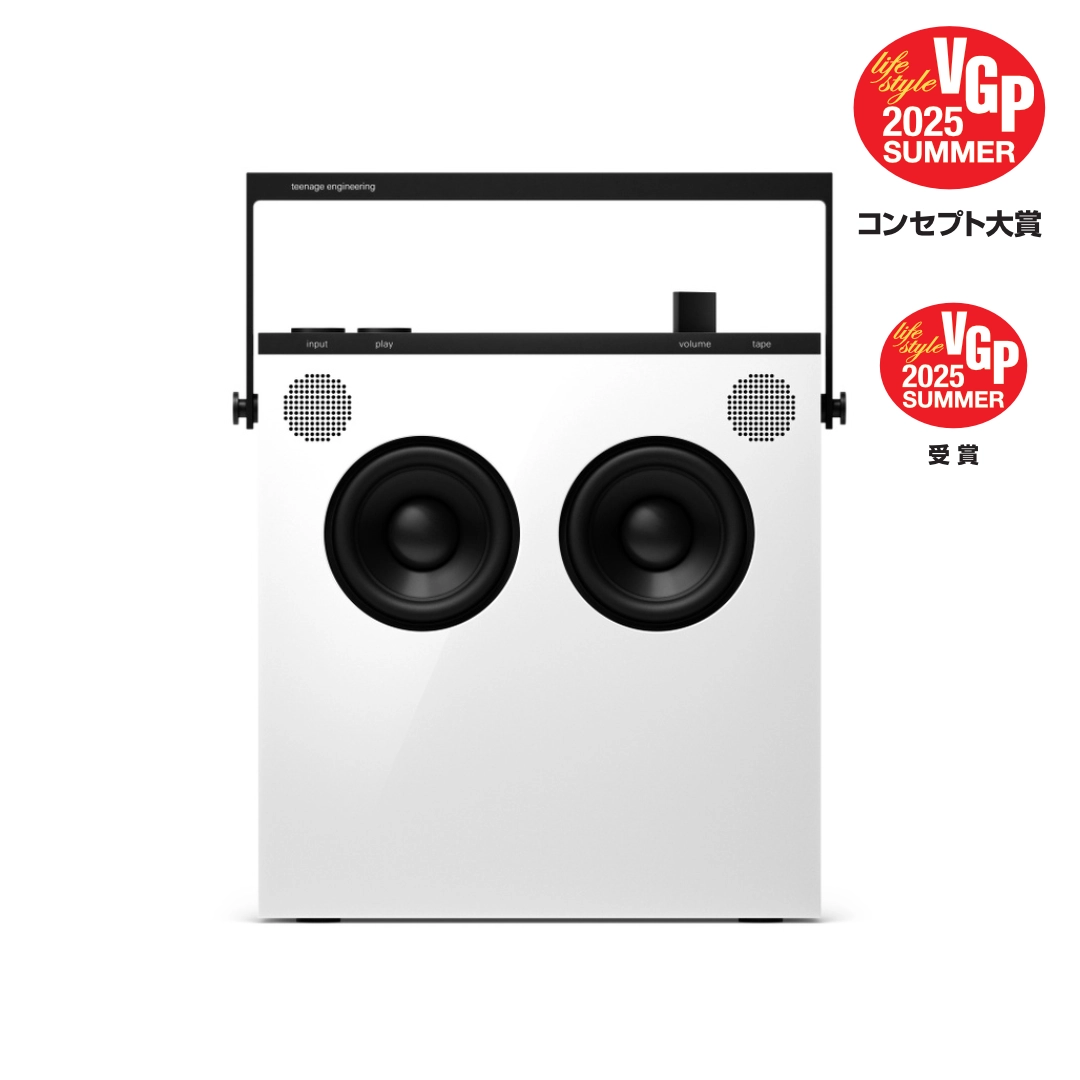 【VGP 2025 受賞】  teenage engineering Bluetooth スピーカー OB-4 White