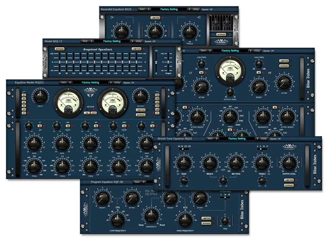 Blue Tubes Equalizers Pack
