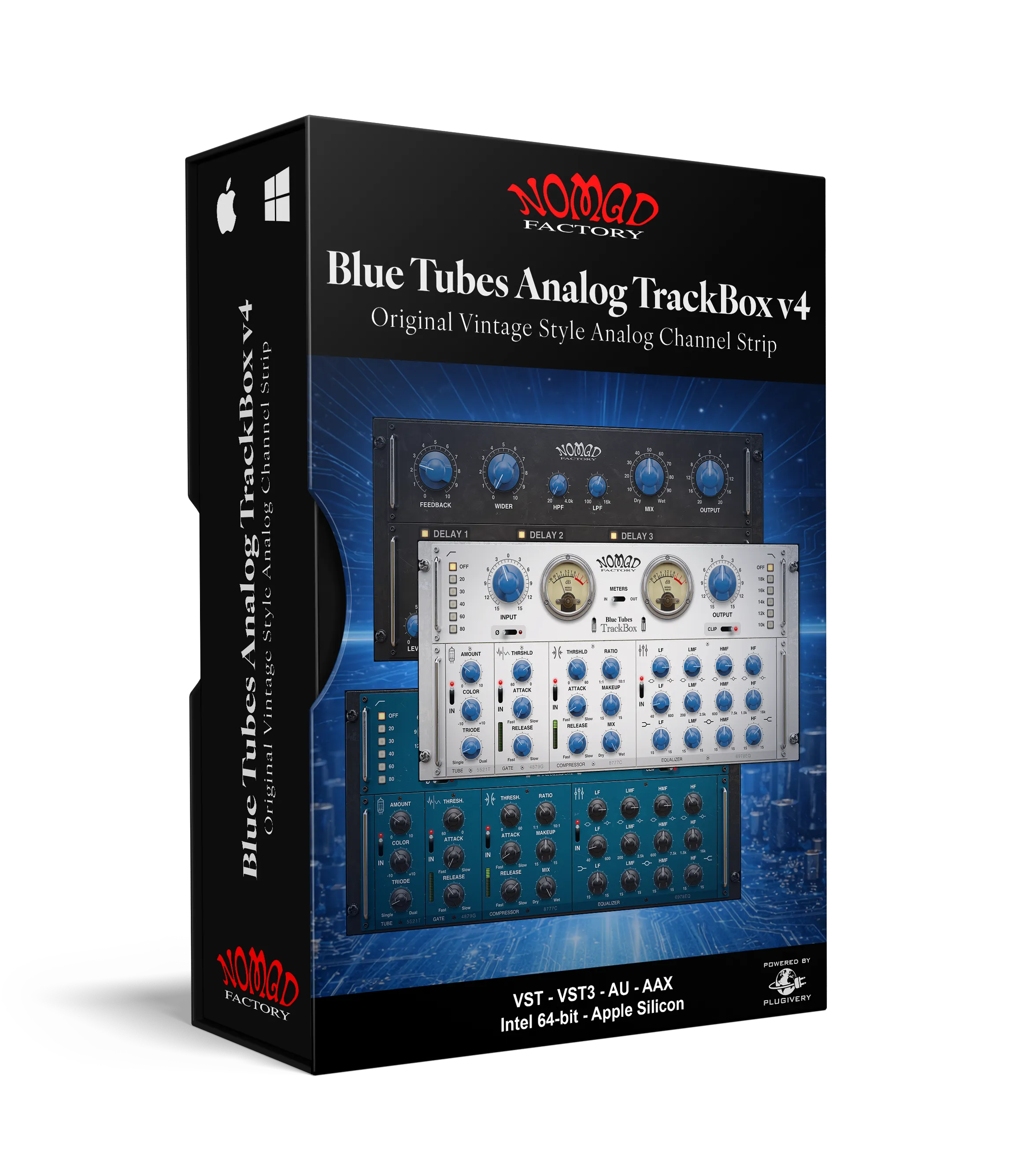 Blue Tubes Analog TrackBox