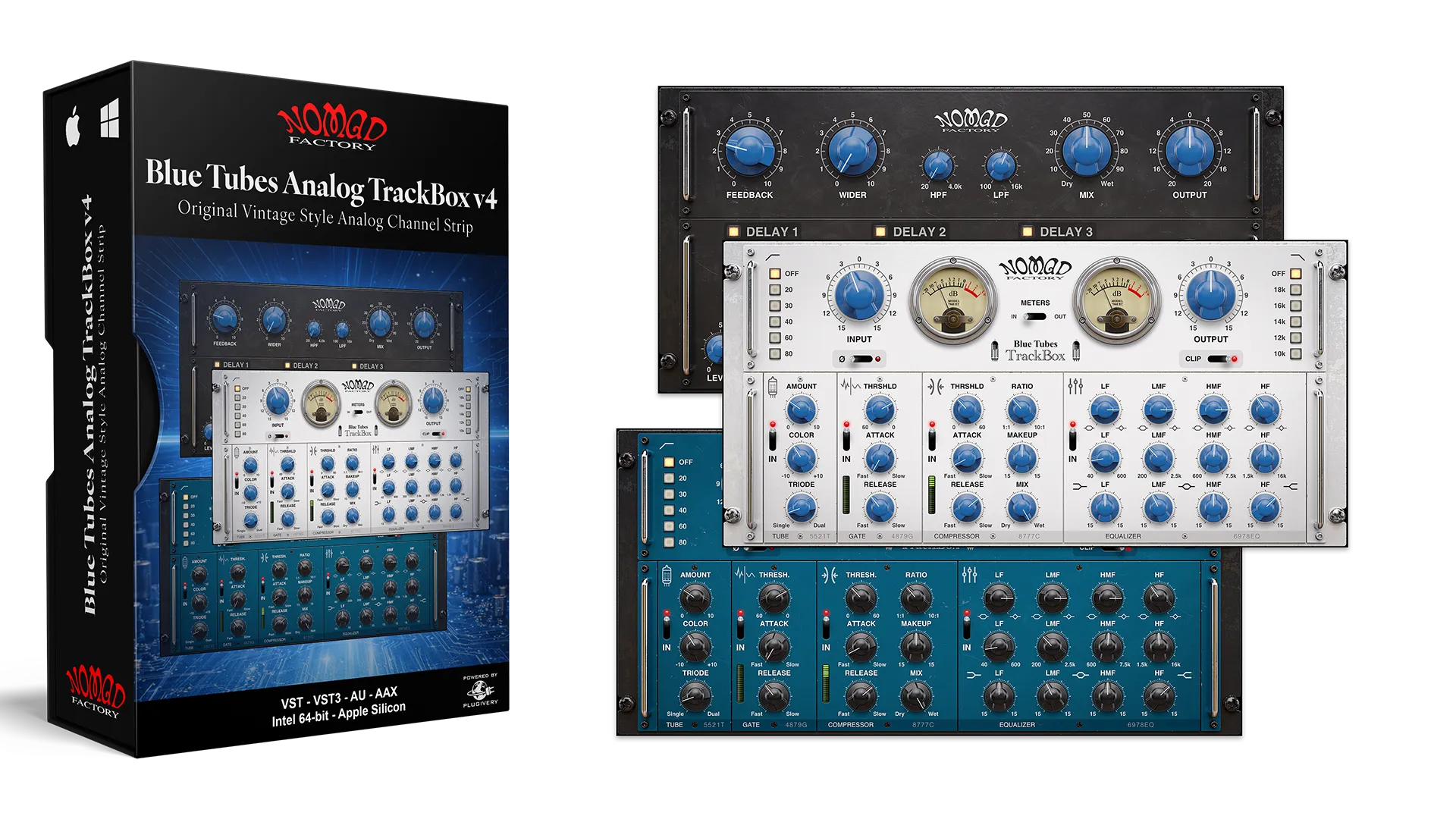 Blue Tubes Analog TrackBox