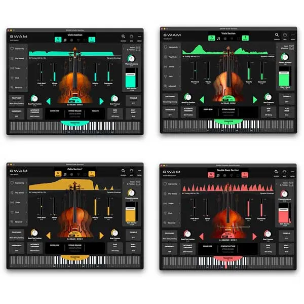 SWAM Strings Bundle (Solo Strings + Sections)