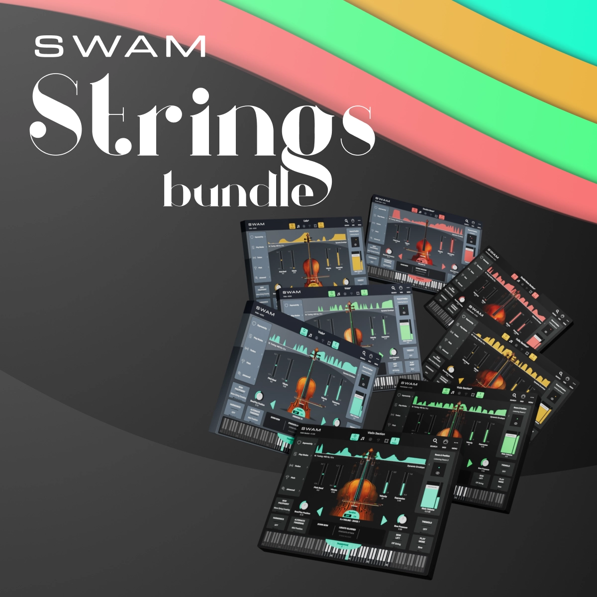SWAM Strings Bundle (Solo Strings + Sections) 