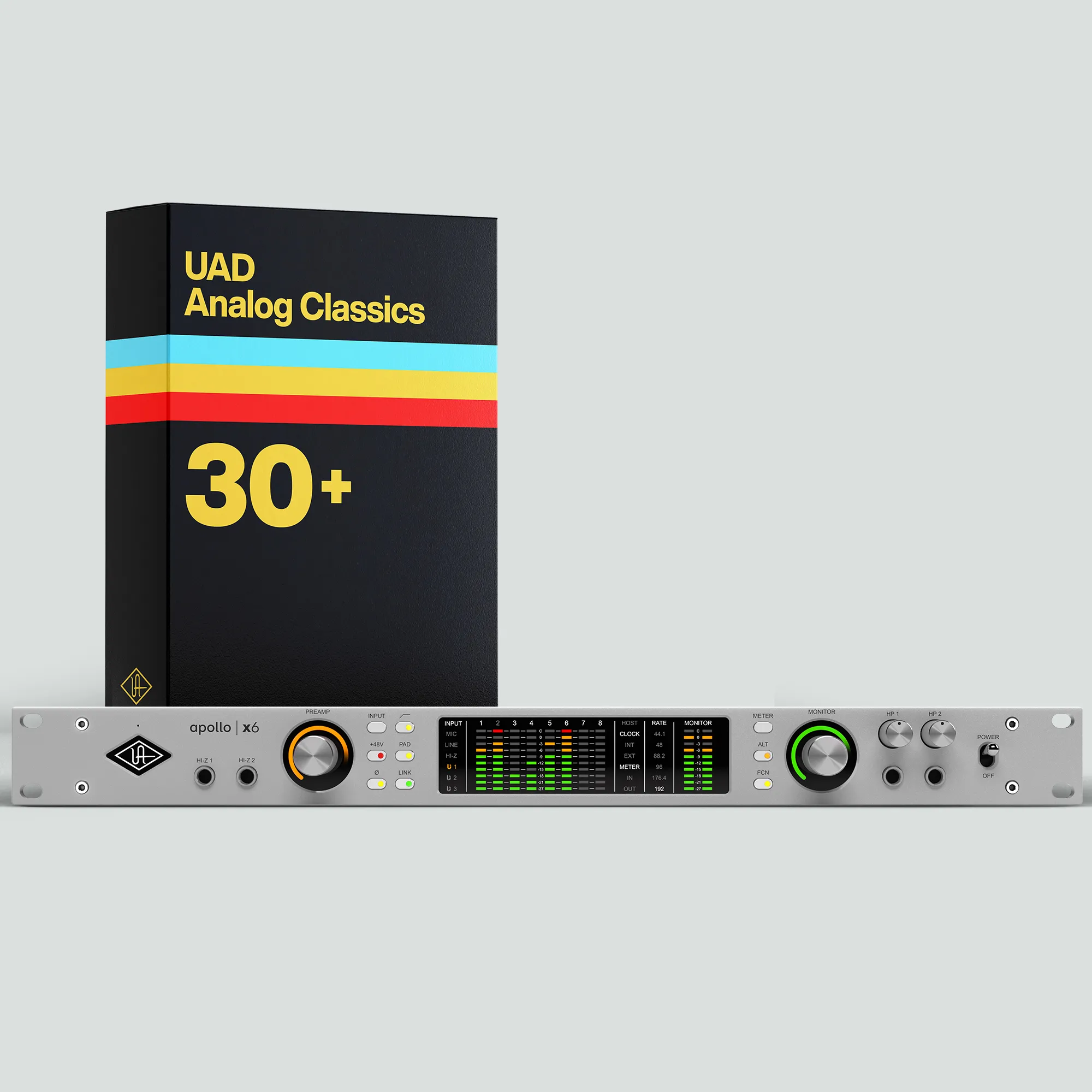 Apollo x6 | Gen 2 Thunderbolt Audio Interface with UAD Analog Classics
