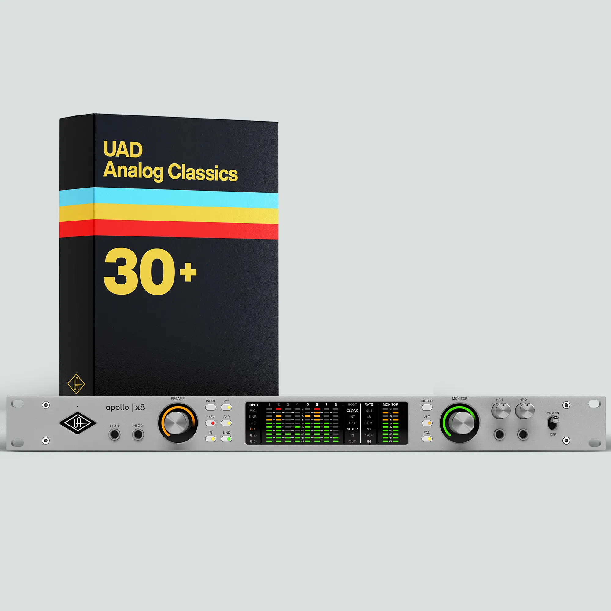Apollo x8 | Gen 2 Thunderbolt Audio Interface with UAD Analog Classics