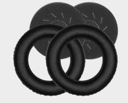1001990 : Ear Cushion black synthetic Leather