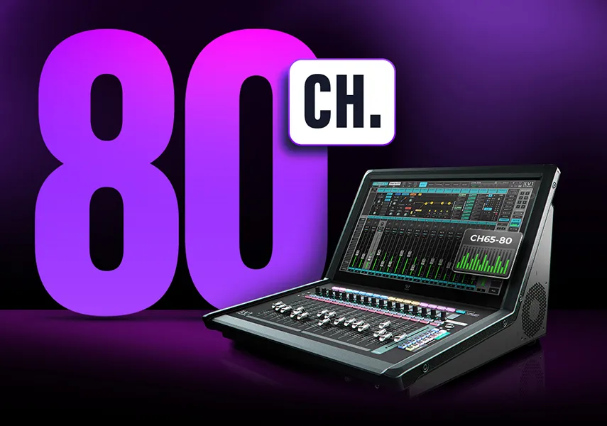eMotion LV1 80-Channel Expansion