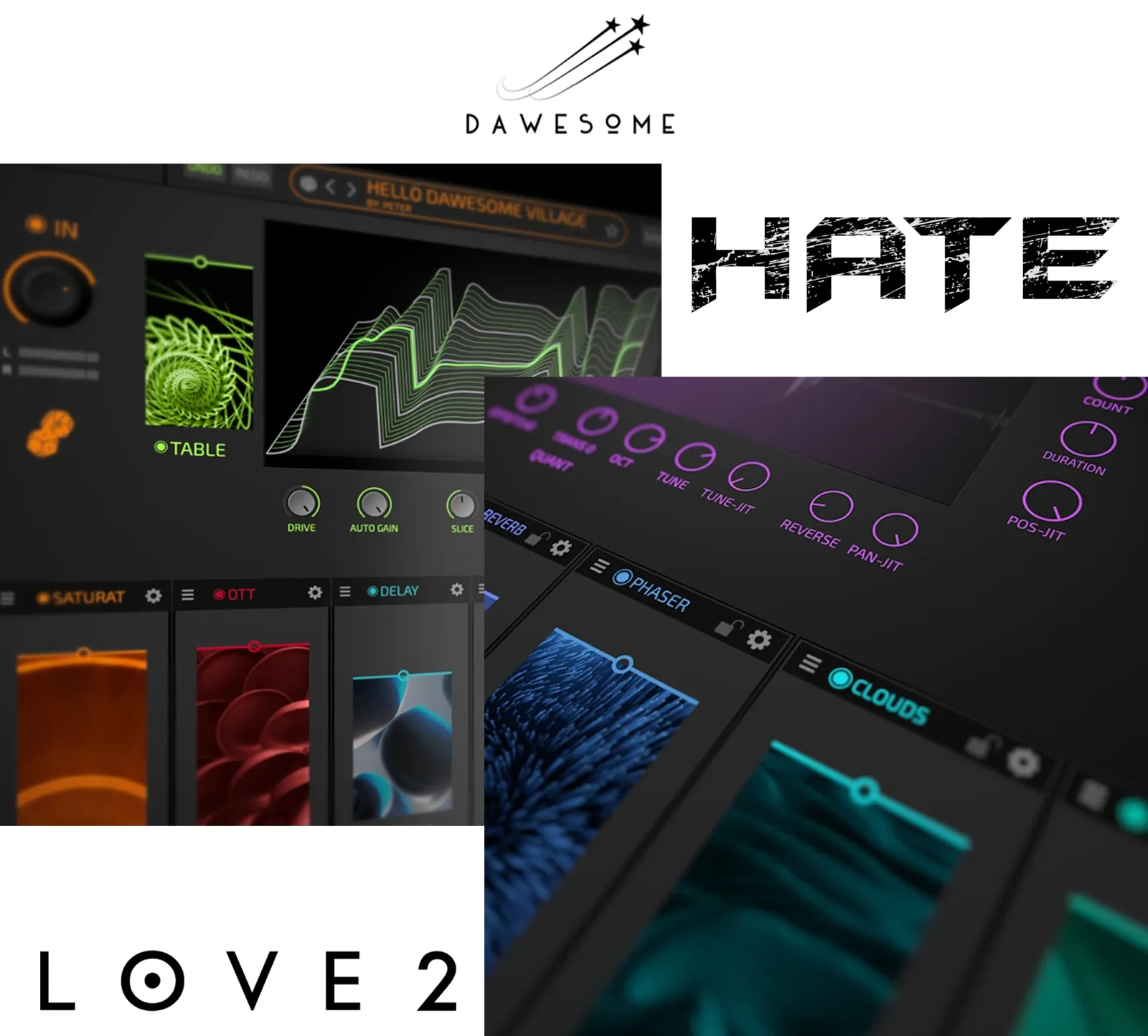 Dawesome Love 2 + Hate Bundle