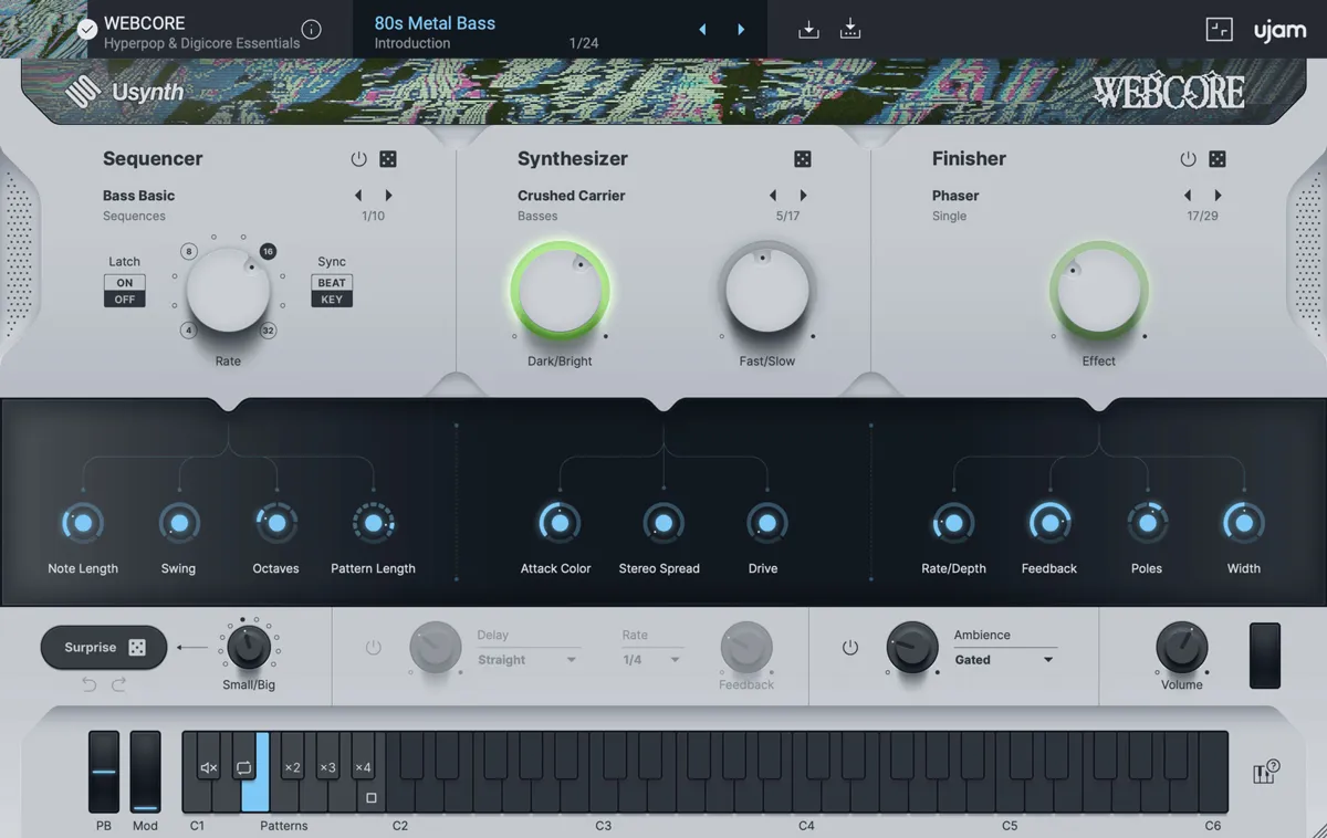 Usynth WEBCORE ロイヤリティ