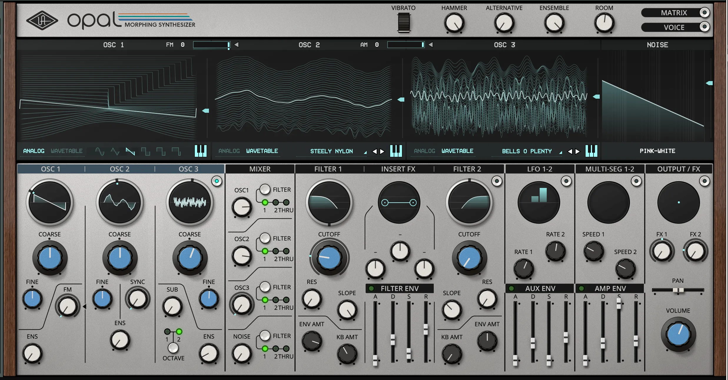 Opal Morphing Synthesizer