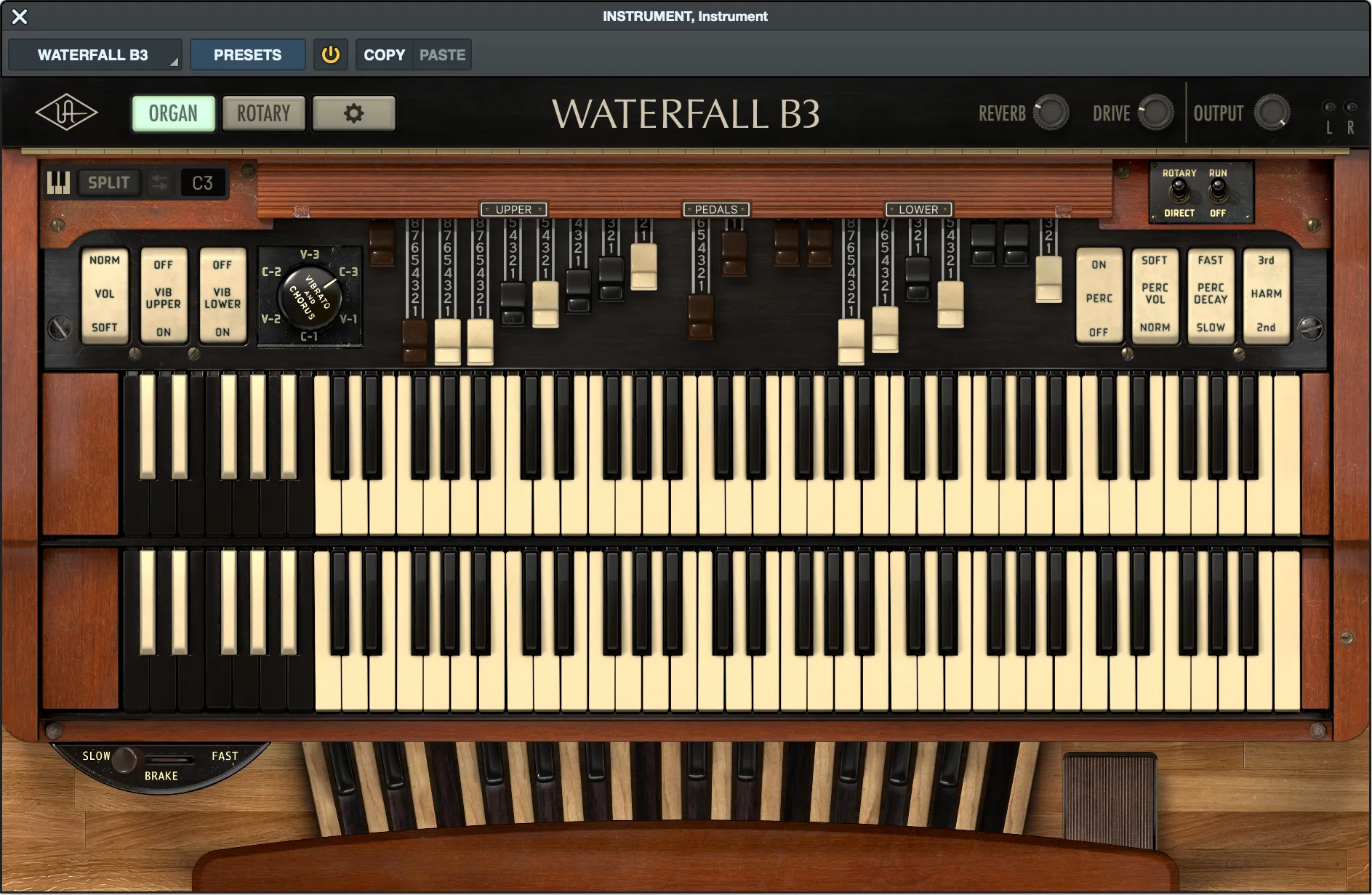 Waterfall B3 Organ