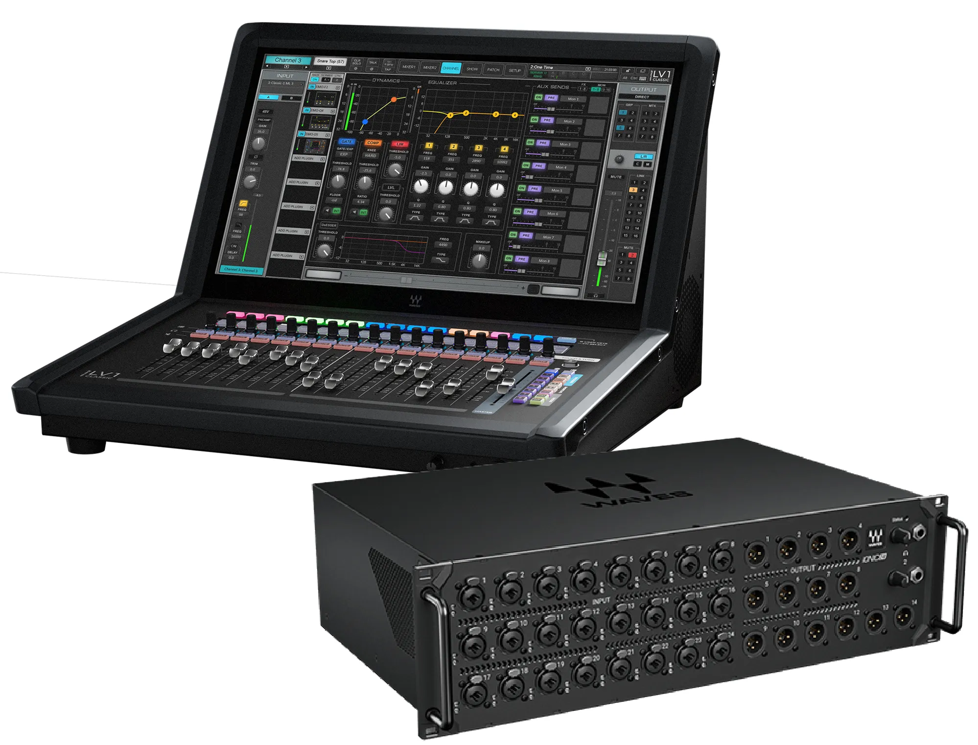 eMotion LV1 Classic + IONIC 24 Live Mixing System