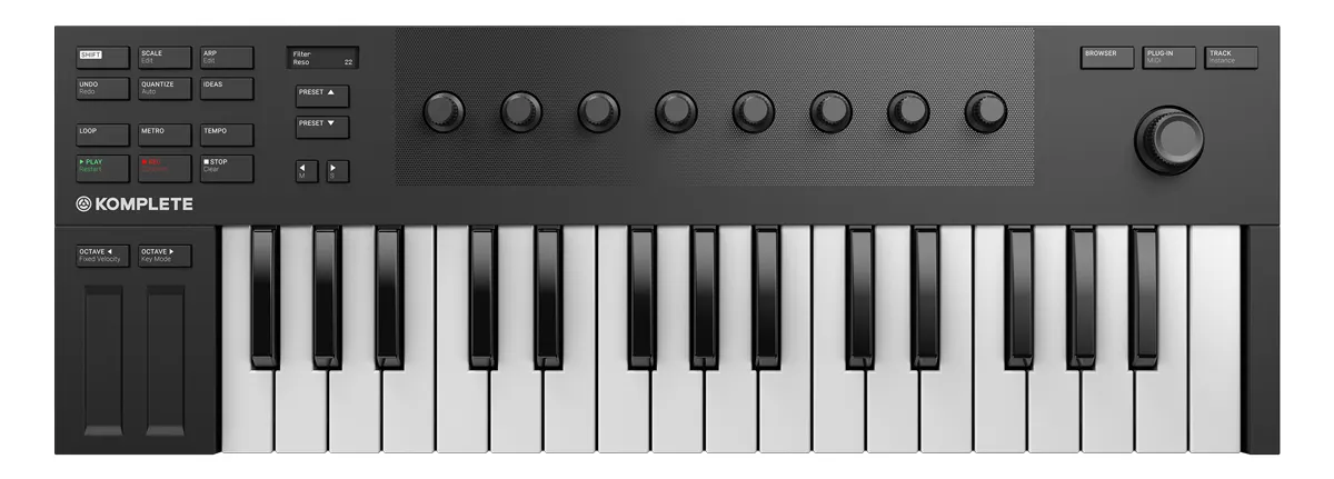 Native Instruments KOMPLETE MIDIコントローラー KONTROL A61 Native Instruments KOMPLETE MIDIコントローラー KONTROL A61
