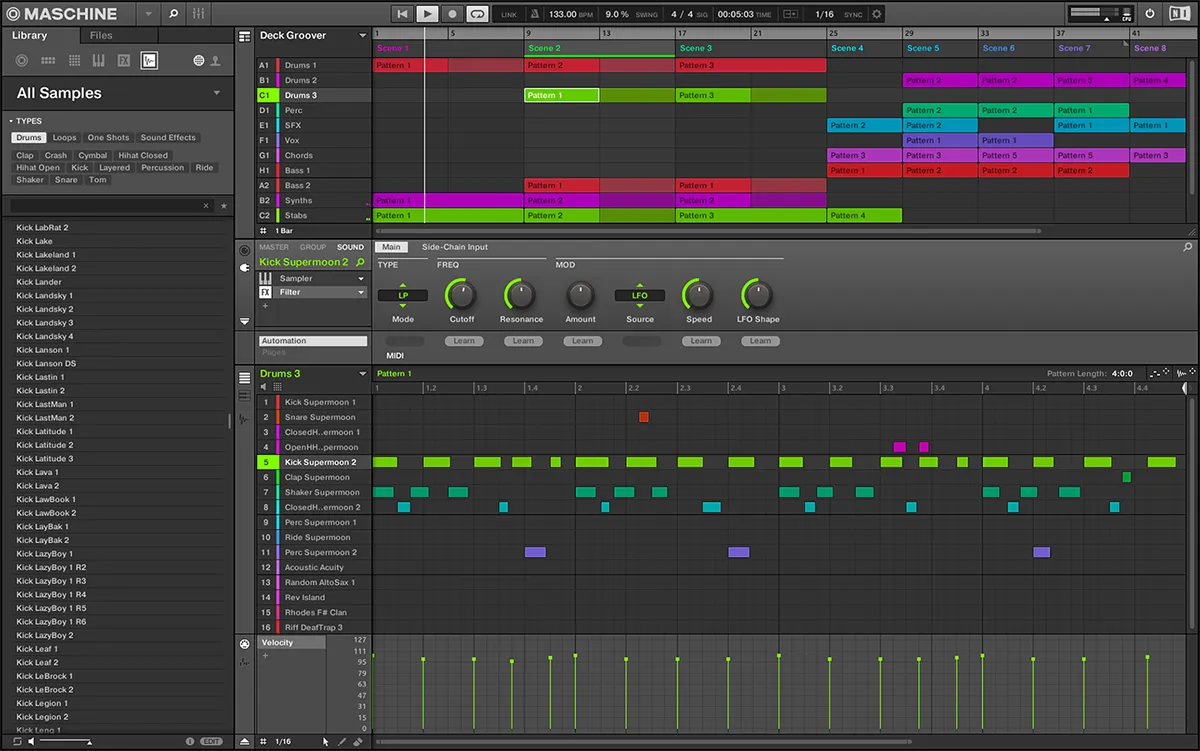 Native Instruments ドラムマシン・サンプラー MASCHINE MK3 Native Instruments ドラムマシン・サンプラー MASCHINE MK3
