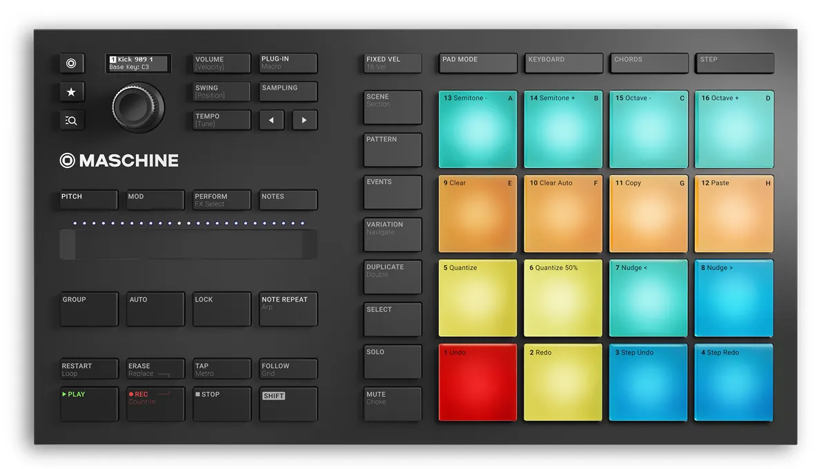 Native Instruments コンパクトドラムマシン・サンプラー Native Instruments コンパクトドラムマシン・サンプラー