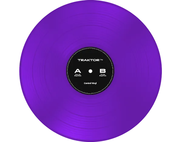 Traktor Control Vinyl Purple