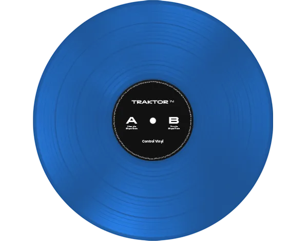 Traktor Control Vinyl Blue