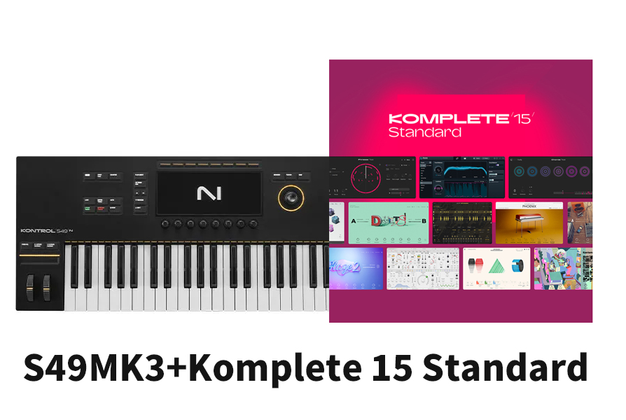 Native Instruments KOMPLETE MIDIコントローラー KONTROL A49 Native Instruments KOMPLETE MIDIコントローラー KONTROL A49