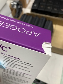 Apogee MiC Plus, digital microphone with headphone output（1年延長保証付き）（B級アウトレット品）