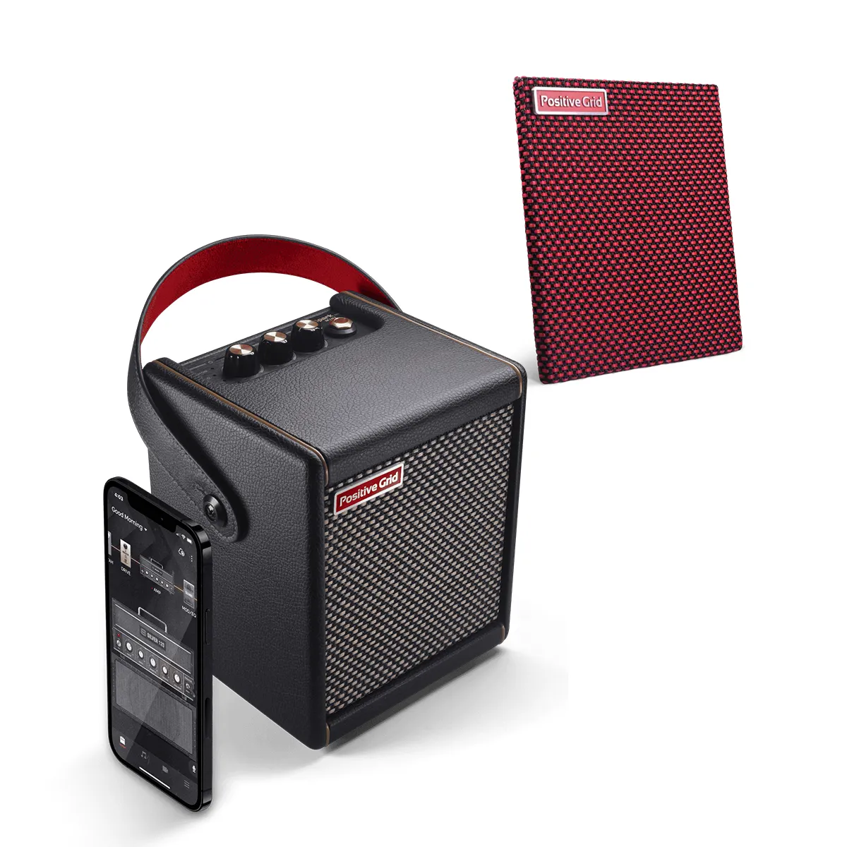 Spark MINI Black + Spark MINI Grill - Red