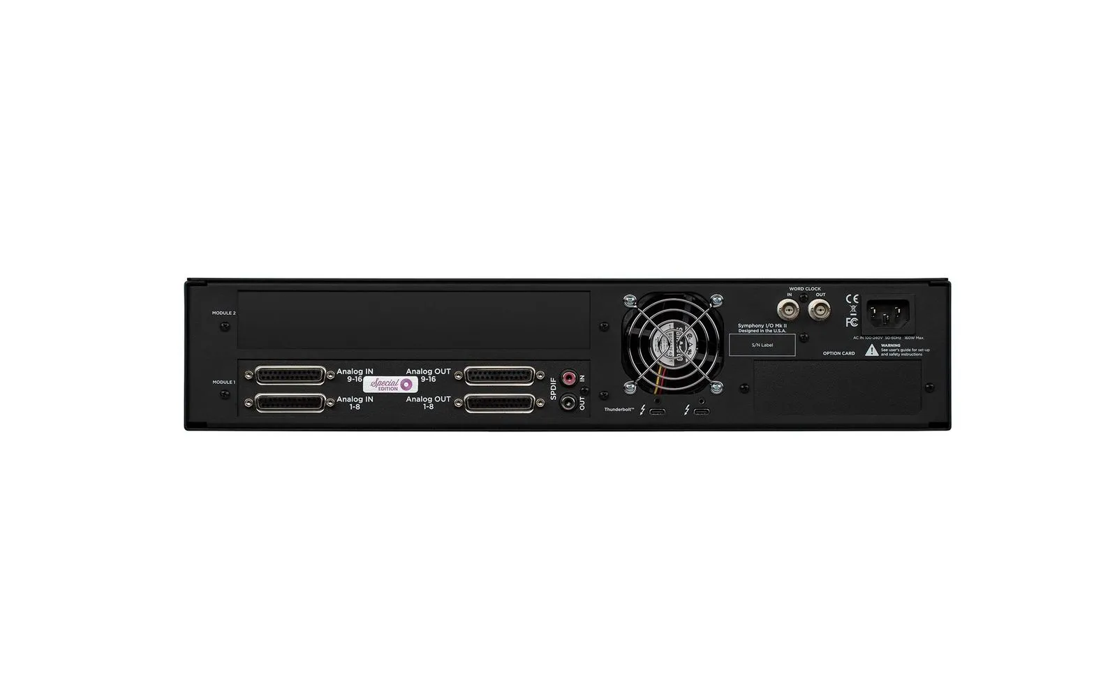 Symphony I/O MKII 40th Anniversary Edition Thunderbolt. 16x16SE