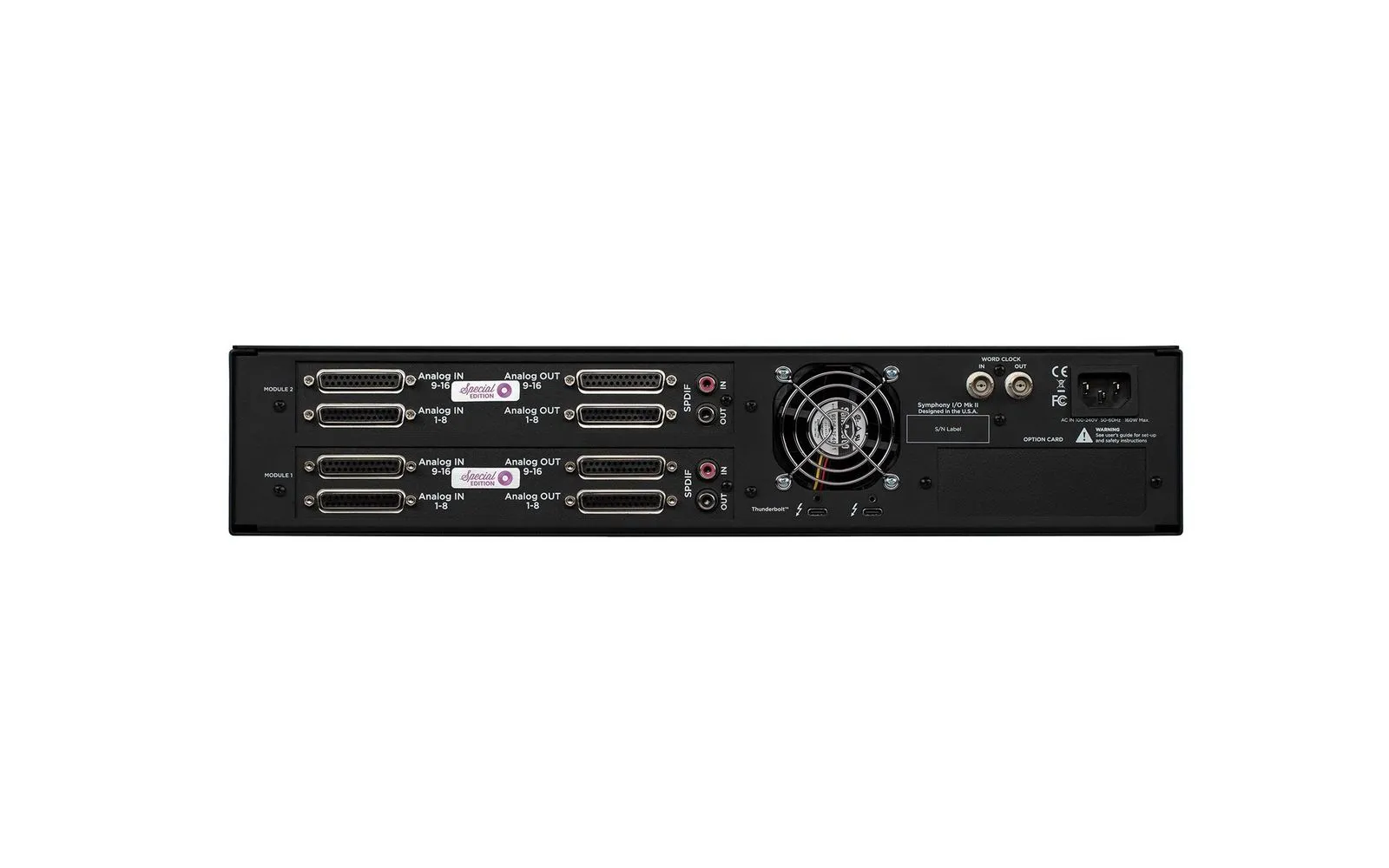 Symphony I/O MKII 40th Anniversary Edition Thunderbolt. 32x32SE