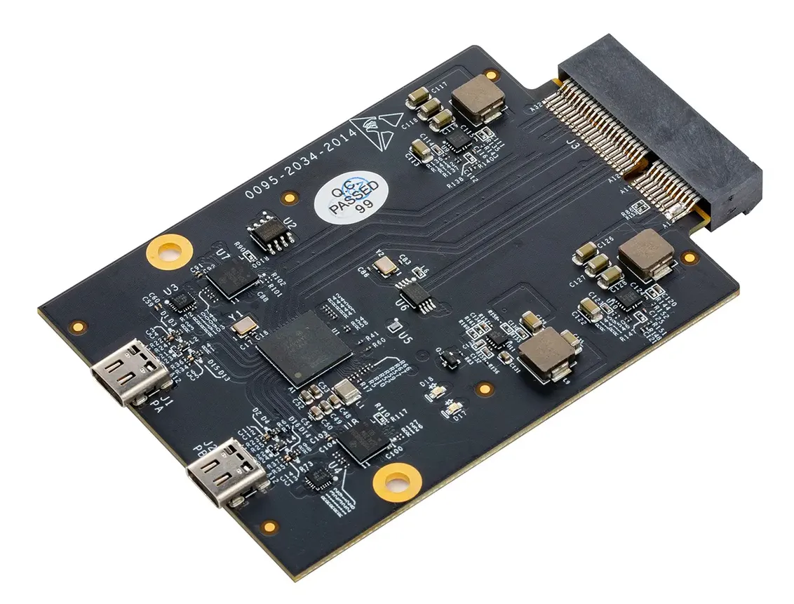 Symphony I/O MK II TB3 Card + Rear Panel