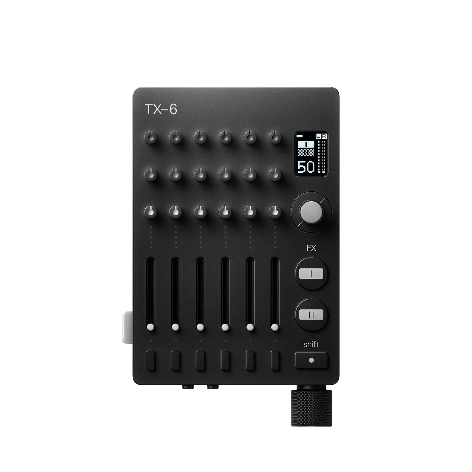 TX-6 black 6チャンネルステレオミキサー