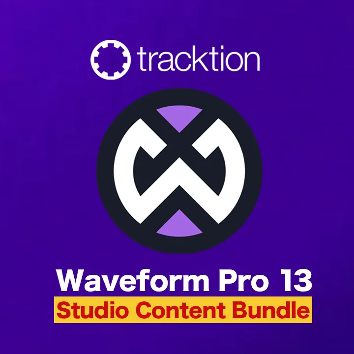 Waveform Pro 13.5 + Studio Content Bundle