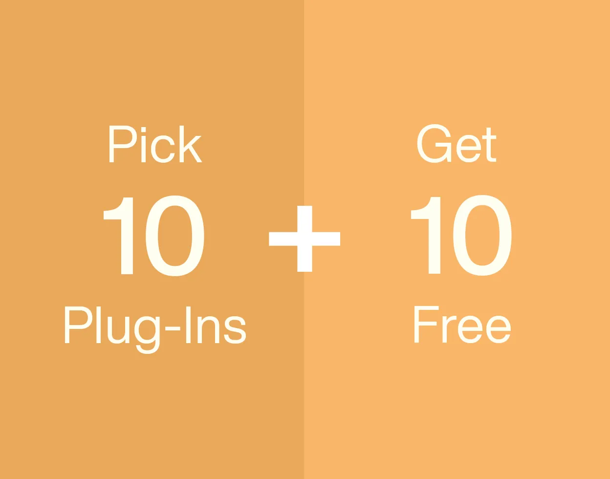 UAD Select 10 Plus Bundle（セール期間限定バンドル）