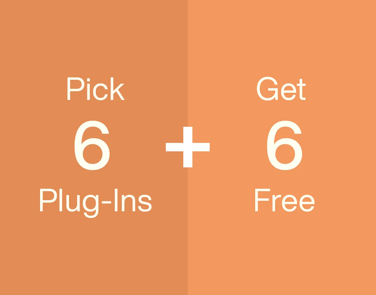 UAD Select 6 Plus Bundle（セール期間限定バンドル）