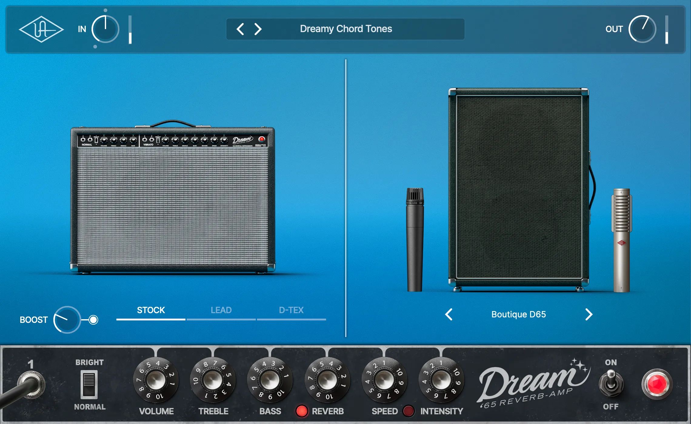 UAD Dream '65 Reverb Amp