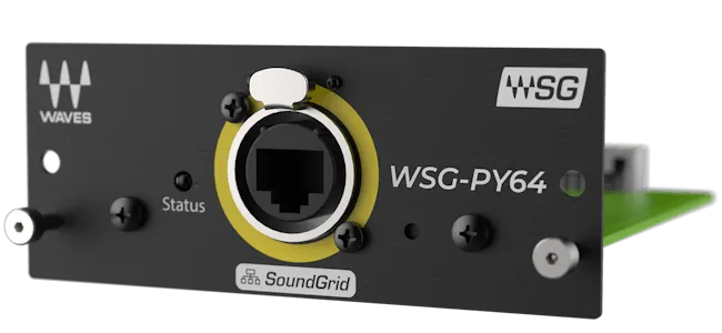 WSG-PY64 I/O Card for Yamaha DM7 Consoles（2025年5月以降発売予定）