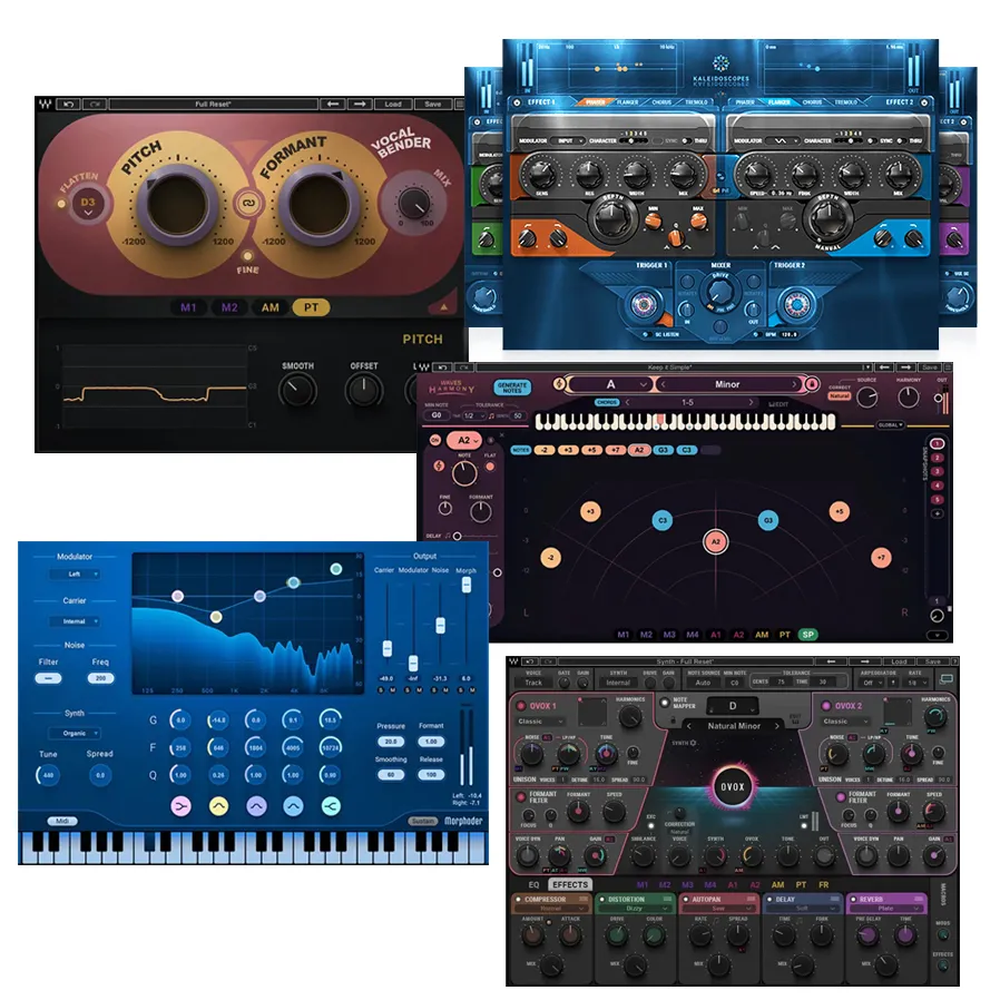 Waves変声ボーカル5点セット（2026年5月26日16時までの限定販売）