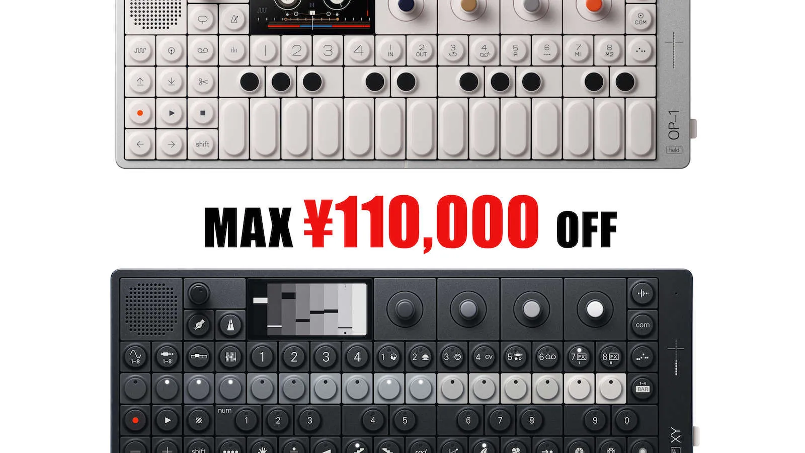 teenage engineering 最大11万円引！！ New Season, New Gear OP-XY