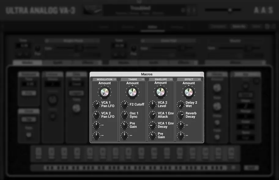 柔軟なMIDIコントロール